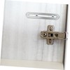 LALAFINA 4pcs Adjustable Stainless Steel Mending Plates for Furniture Heavy