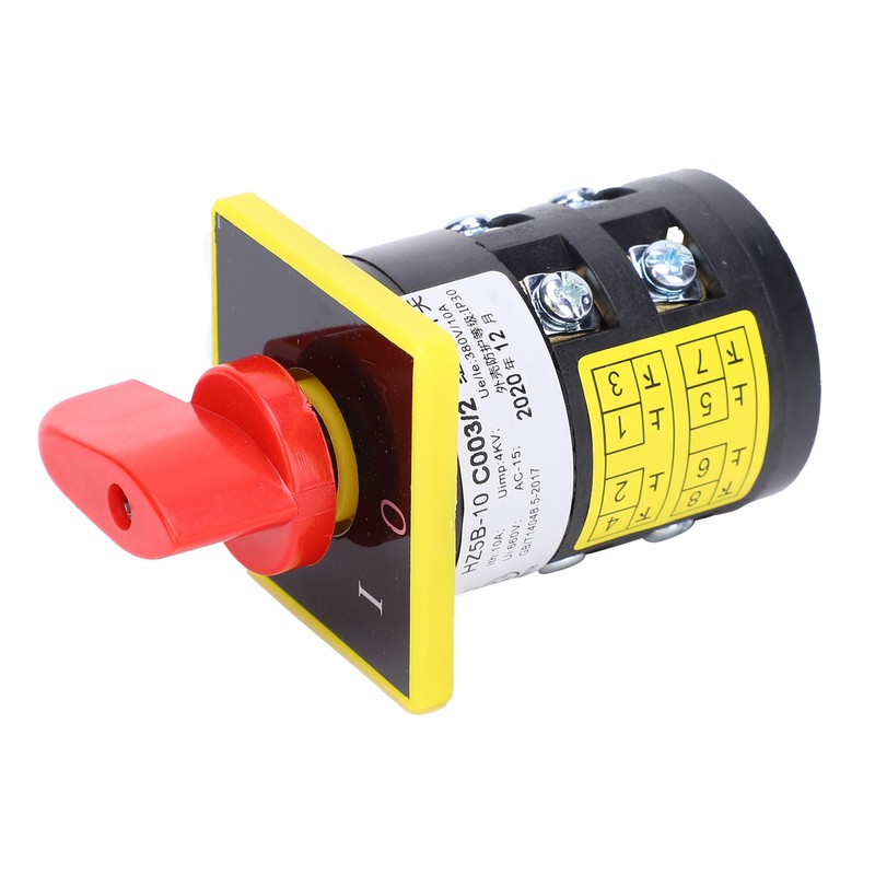 Universal Transfer Changeover Switch Positioning Type OnOff Cam Switches 380V