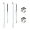 2 Pack Ceramic Heater & Thermistor Kit for Bambu Lab