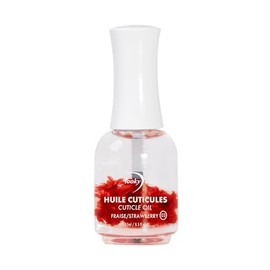 Looky Cuticle Oil - Strawberry Scent - Nourishing Jojoba Oil with Vitamins E & B - Moisturizes, Revitalizes Nails, Strengthens Cuticles - Fast-Absorbing, Non-Greasy - Salon Quality Nail Health Essential - 15ml (0.5fl oz)