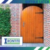 IRONTITE® Suffolk Latch BZP, Garden Gate Latch for Wooden Gates,