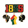 African Brooch Pins Juneteenth Pins for Black Women Black History