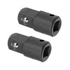 Kozelo 2 x Socket Adapters - [1/4 Inch (F) x
