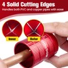 ROGVOC Deburring Tool, Plumbing Reamer Chamfering Tool for 1/4 Inch