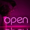 LED Open Sign,16x6 inch Open Signs for Business with Open