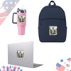 Trump America 4th of July Sticker Trump Stickers Pack (2