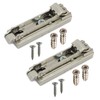 SALICE Base for Hinges with Quick Release and Coupling (Longitudinal,