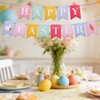 Happy Easter Banner Kit - Easter Bunny Carrot Flags +
