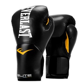 Everlast Pro Style Elite Gloves - Premium Synthetic Leather for Heavy Bag Workouts - Ideal for Adults' Boxing - Size: 16 oz