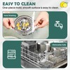 QGGTQG Lemon Squeezer Citrus Juicer Stainless Steel with Container 300