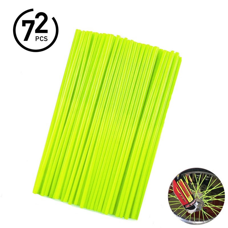 72Pcs Universal Spoke Skins Cover - Ovelur Wheel Spoke Wraps