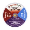 Mandala Crafts 2mm Off White Blind Strings Lift Shade Cord