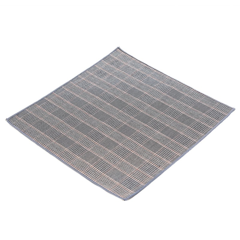 DonDon Men's Pocket Square Handkerchief 23 x 23 cm Cotton