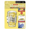 Taylor Seville Originals Applique Magic Pins, Stainless Steel, Yellow, 0.4