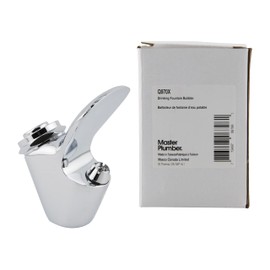 Master Plumber Q970X, Drinking Fountain Bubbler, Push Button - Chrome