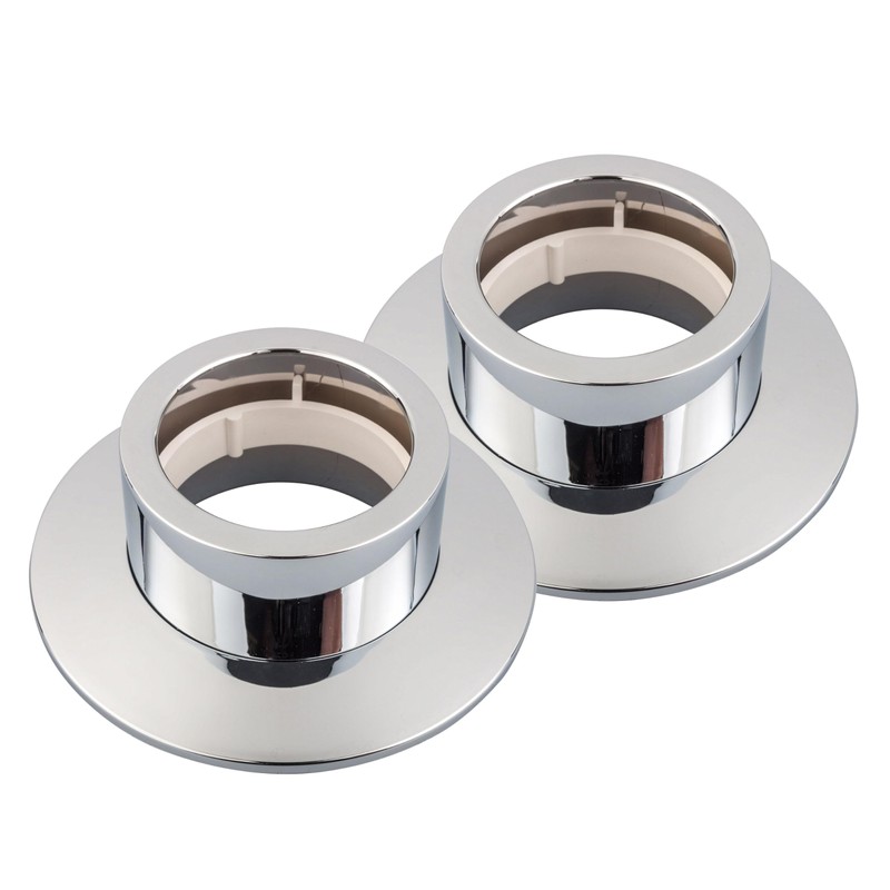 Set Chrome Covers for Measuring Capsule Water Meter Universal