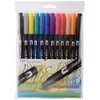 Tombow Dual Brushpens 12 Pens Primary