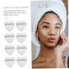 Healvian 8pcs Heart-shaped Makeup Puff for Loose Powder Setting Powder