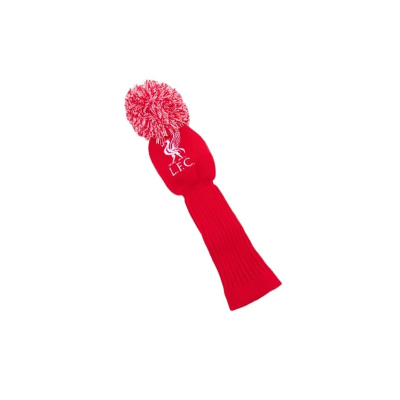 Liverpool F.C. Golf Club Head Cover, Acrylic Yarn, Red and