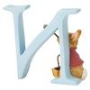 Enesco Beatrix Potter Alphabet Collection Letter N Flopsy Figurine, 2.68