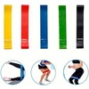 Unbranded Generic 5Pcs Set Elastic Yoga Resistance Rubber Bands w/pouch