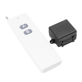 ZONADAH DC8V Wireless Remote Switch 3280ft Long Range 433Mhz 1 RF Relay Receivers Wireless Relay Momentary Switch for Garage Doors Lights Windows