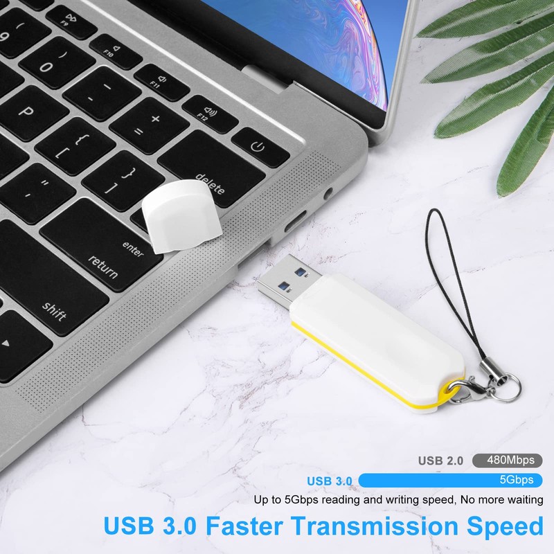 BorlterClamp 64GB USB Stick USB 3.0 Flash Drive Portable Memory