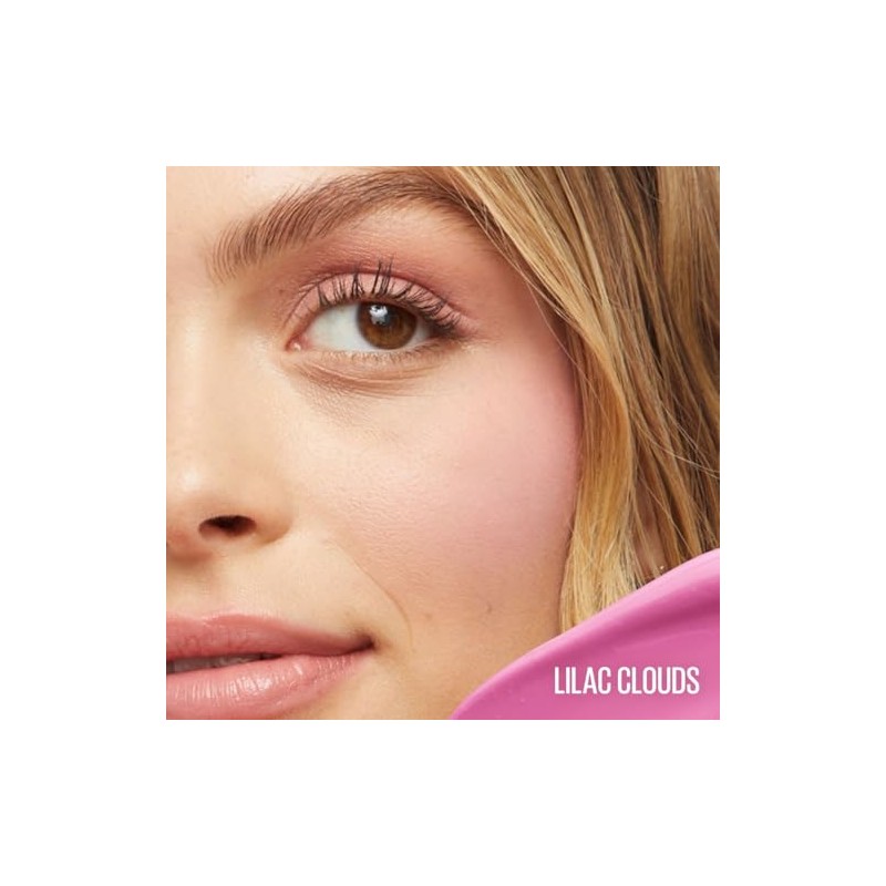 Maybelline SunKisser Rubor Líquido Mate Lilac Clouds, Efecto Sunglow Lila