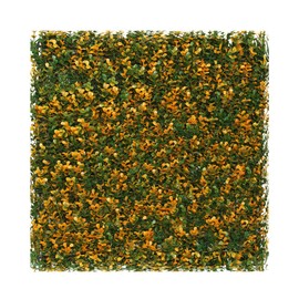 ECOOPTS 20" x 20" Artificial Ivy Fence Greenery Panel Orange Boxwood Privacy Fence Ivy Screen Decoration for Home Backyard Patio Indoor Outdoor (6 Pieces)