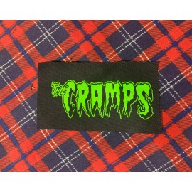 Unbranded The Cramps "Logo" DIY Patch- Punk Crust Black Flag Off Leftover Crack Oi