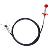 GDOMI Upgraded Drain Snake 76" with Hook, Plumbing Snake Auger