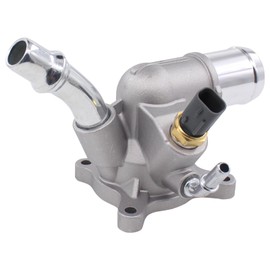 MOTOKU Engine Coolant Thermostat Housing Assembly for Chrysler 200 for Fiat 500X for Ram ProMaster City for Dodge Dart for Jeep Cherokee Compass Renegade