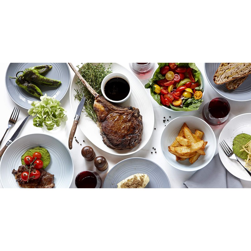 Royal Doulton Maze Dinner Plate, 11", Blue