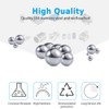 Breezliy 304 Stainless Steel Ball 620Pcs 1-8mm Metric Precision Assorted
