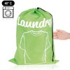 com-four® 2 x Laundry Bags for Travel - Foldable Laundry