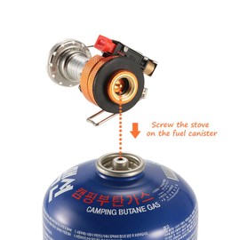 Camping Cookware Set with Camping Stove Folding Spork Cooking Pots Dishcloth for Outdoor Picnic Camping Hiking Backpacking