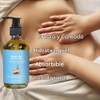 2 botellas Aceite corporal vainilla caramelizada, aceite corporal de vainilla