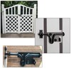 Heavy Duty 2 Way Thickeness Slide Bolt Gate Latch with