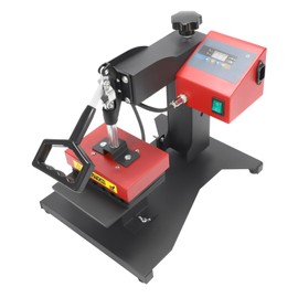 Digital Pen Heat Press Machine for DIY Customization, Manual 350W Transfer Printer for Ballpoint & Fountain Pens, 0-220°C