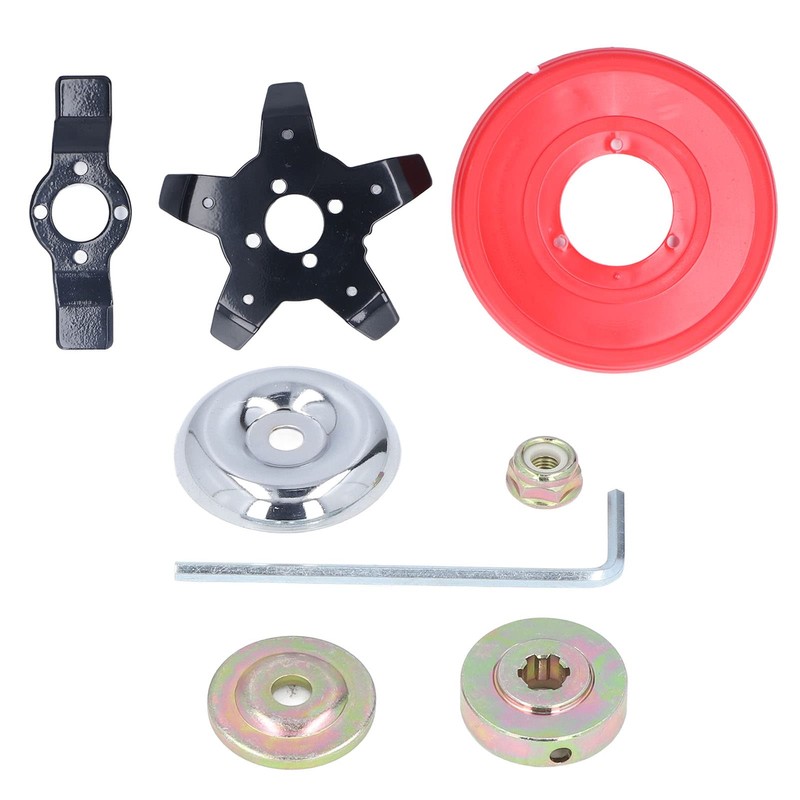 QANYEGN 26mm Steel Trimmer Head, Lawn Mower Cutting Head Aessories,