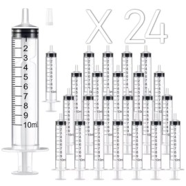 Syringes without needles Plastic Syringes without needles 10ml Syringe 24 Pack