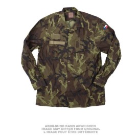 CZECH CAMO M95 LG/SL FIELD SHIRT (M) (35-36)