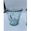 Herradurra Set of 2 Tequila Herradura Rocks Glasses Clear Blue/Green