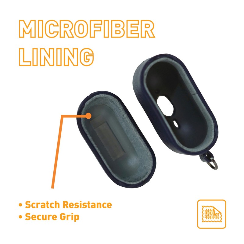 Leather Case for AirPods 4, Space Blue