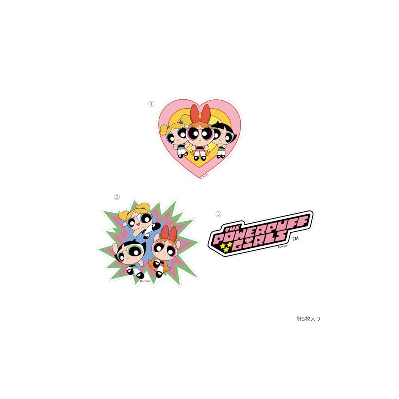 Gourmandies Powerpuff Girls Sticker B Type GPPG-19B