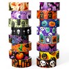 Joysoong Halloween Washi Tape Set, 16 Rolls Pumpkin Decorative for