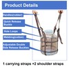2 Gallon Glass Carboy Easy-Carry Straps, Glass Bottle Protector, Adjustable