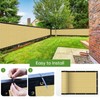 Amagenix Privacy Screen Fence 4'x10'Customized Mesh Fencing Shade Cover with