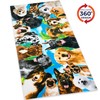 Softerry Dogs at The Beach - Selfie Pets Beach Towel