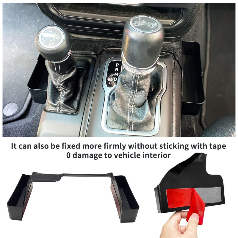 Center Console Organizer Fit for 2024 2025 Jeep Wrangler JL